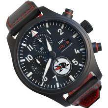 Thumbnail von IWC Fliegeruhr Chronograph Pilot Edition Tophatters ceramic Full Set Like NEW