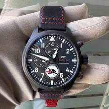 Thumbnail von IWC Fliegeruhr Chronograph Pilot Edition Tophatters ceramic Full Set Like NEW