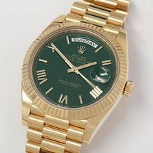 Thumbnail von Rolex Day-Date 40 Green Dial Ref.228238 Fullset