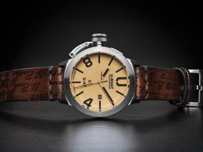 Thumbnail von U-Boat Classico 8106 Classico U-47 Automatik beige Herrenuhr 47mm 100M