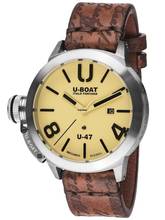 Thumbnail von U-Boat Classico 8106 Classico U-47 Automatik beige Herrenuhr 47mm 100M