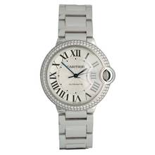 Thumbnail von Cartier Ballon Bleu 36mm 18K whitegold Factory set diamonds