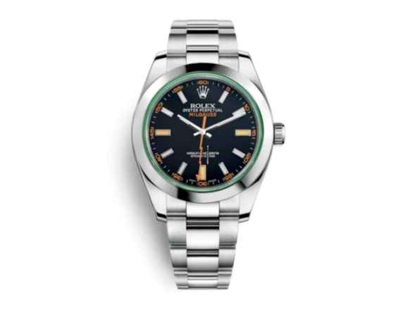  Rolex Milgauss Black Dial - Green Sapphire Glass - 116400GV 2010 