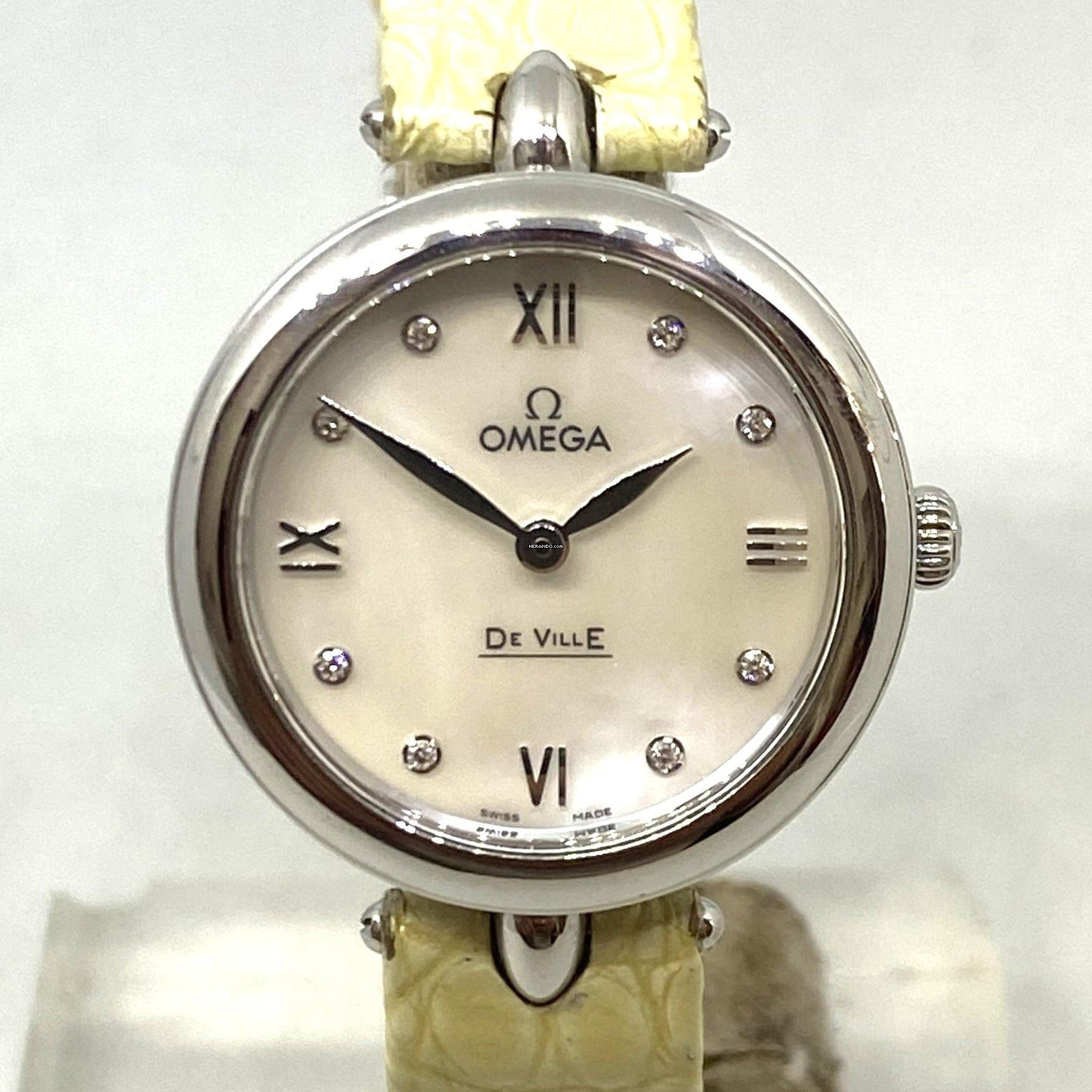 Omega De Ville Prestige MOP Diamond Index