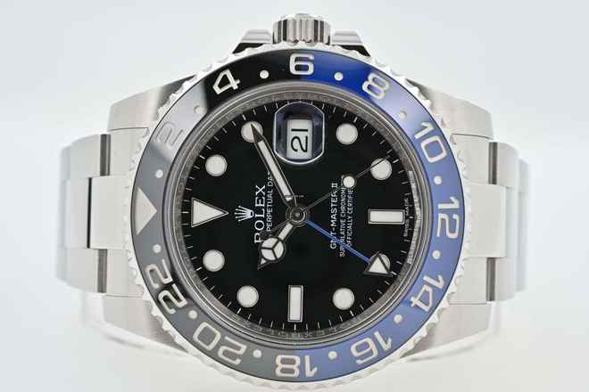  Rolex GMT-Master II Automatik 116710BLNR LC100 Batman 