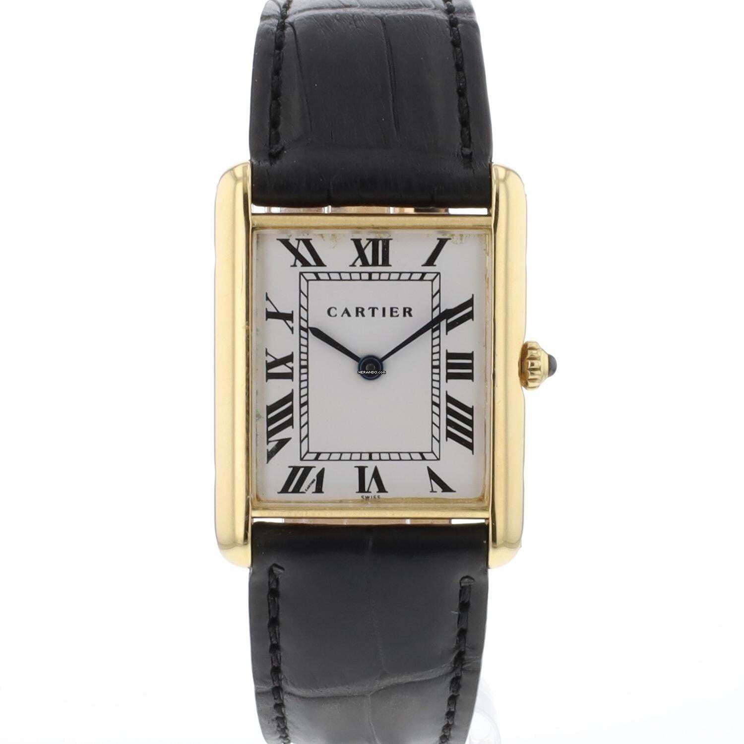 Cartier Tank Louis Cartier Large Gold