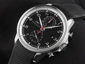 Thumbnail von IWC Portugieser Yacht Club Chronograph Ref.IW390204 2011 Full Set wie Neu Vintage Portugieser Yacht Club Chronograph Kautschuk Faltschließe