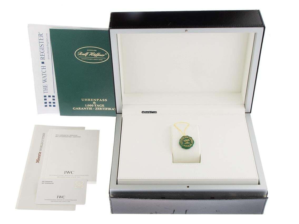 IWC Portugieser Yacht Club Chronograph Ref.IW390204 2011 Full Set wie Neu Vintage Portugieser Yacht Club Chronograph Kautschuk Faltschließe