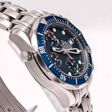 Thumbnail von Omega Seamaster Diver 300 M Chronograph 41 – 2599.80.00– like NEW – 06/2003 Full Set