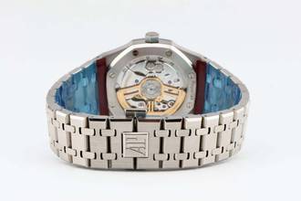 Thumbnail von Audemars Piguet Royal Oak 41mm - Schwarzes Zifferblatt - 15500ST.OO.1220ST.03