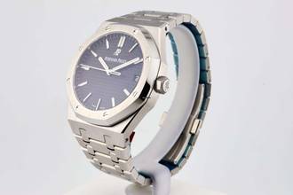 Thumbnail von Audemars Piguet Royal Oak 41mm - Schwarzes Zifferblatt - 15500ST.OO.1220ST.03