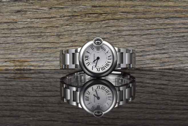 Cartier Ballon Bleu 28mm Quarz Lady Stahl W69010Z4 - 3009 