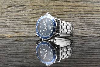 Thumbnail von Omega Seamaster Diver 300 M 40th Anniversary James Bond Limited Edition Vintage B&P 2003