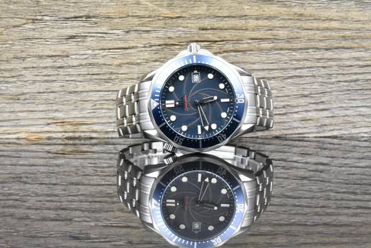 Omega Seamaster 300M Co-Axial James Bond Casino Royal Limited Edition 22268000 B&P 2013