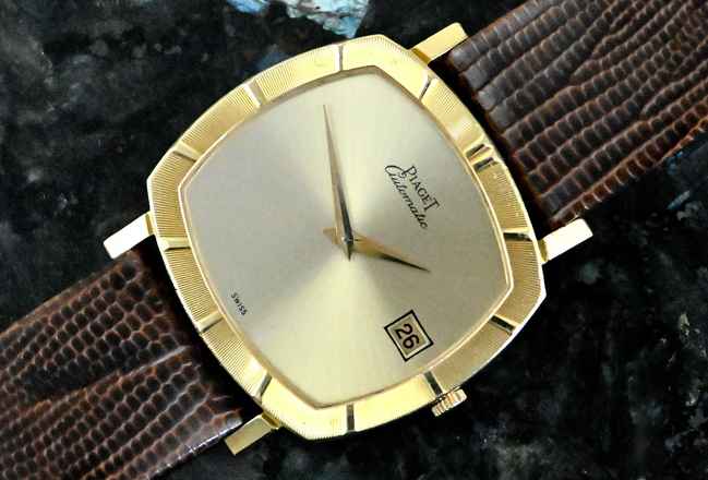 Piaget nadir Vintage TV Ekran Tarihi | 13423 | Otomatik | sarı altın 