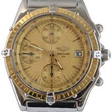 Thumbnail von Breitling Chronomat D13048 Chronograaf champagne wijzerplaat Volledige set