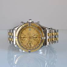Thumbnail von Breitling Chronomat D13048 Chronograaf champagne wijzerplaat Volledige set