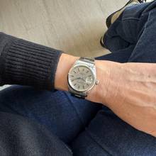 Thumbnail von Rolex Oyster Perpetual Date 1500 Mozaik gümüş kadran 1971 Tam Set