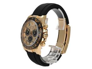 Thumbnail von Rolex Daytona Cosmograph Daytona Gelbgold / Oysterflex 116518LN
