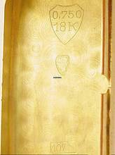 Thumbnail von Cyma Damen NOS 18 Karat Gelbgold 1930er Jahre