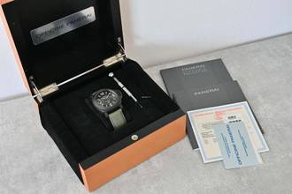 Thumbnail von Panerai Luminor Marina Logo PAM00005 PAM 005 DLC Blacked Out