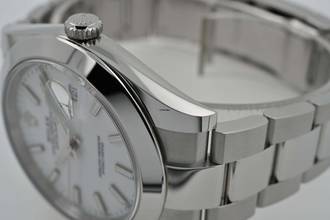 Thumbnail von Rolex Datejust 41 126300 White Dial 2026 Full Set