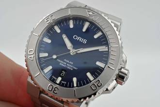 Thumbnail von Oris Aquis Date 01 733 7730 4115 43,5mm Bucherer Blue 01 733 7730 4115-Set
