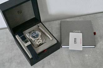 Thumbnail von Oris Aquis Date 01 733 7730 4115 43,5mm Bucherer Blue 01 733 7730 4115-Set