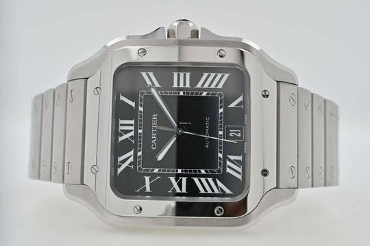 Cartier Santos de Cartier Large Black Dial WSSA0096