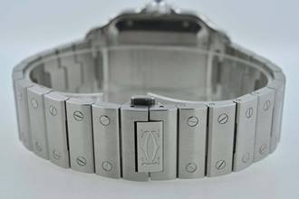 Thumbnail von Cartier Santos de Cartier Large Black Dial WSSA0096