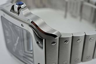 Thumbnail von Cartier Santos de Cartier Large Black Dial WSSA0096