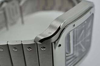 Thumbnail von Cartier Santos de Cartier Large Black Dial WSSA0096