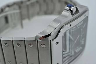 Thumbnail von Cartier Santos de Cartier Large Black Dial WSSA0096