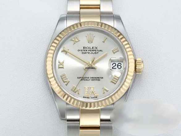  Rolex Lady-Datejust 31mm 178273 2014 Stahl Gelbgold 750 Diamanten Stainless Steel 18kt Yellow Gold Oyster-band Chronometer 