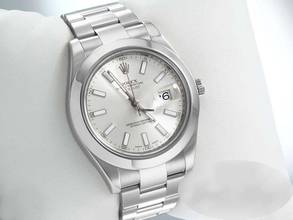 Thumbnail von Rolex Datejust II 41mm 116300 2016 Lc100 Edelstahl Automatik Date Just Stahl Herren