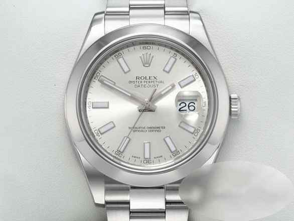  Rolex Datejust II 41mm 116300 2016 Lc100 Edelstahl Automatik Date Just Stahl Herren Stainless Steel Oyster-band Chronometer 