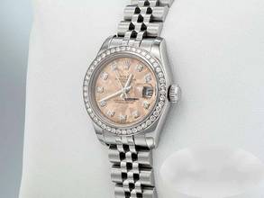 Thumbnail von Rolex Lady-Datejust 26 179384 2012 Stahl Weissgold 750 Diamanten Automatik Gold