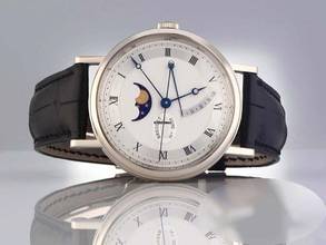 Thumbnail von Breguet Classique 7787 Mondphase 39mm 2013 Weissgold 750 Automatik Gold