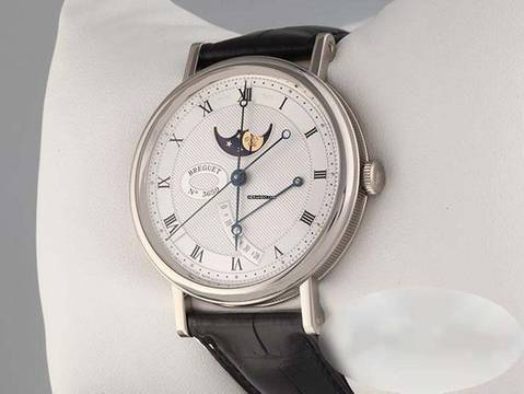  Breguet Classique 7787 Mondphase 39mm 2013 Weissgold 750 Automatik Gold 