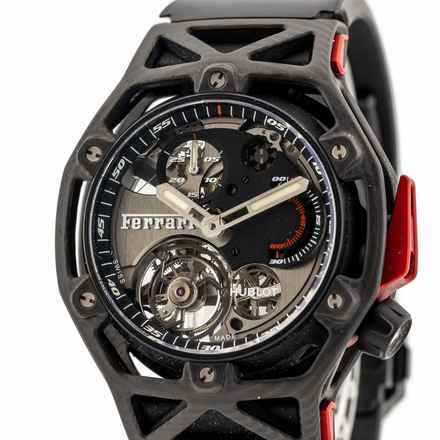 Hublot Techframe Ferrari Tourbillon Chronograph Auto Komplettset