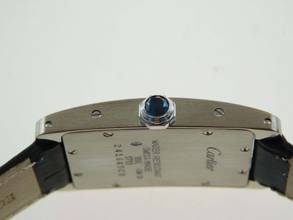 Thumbnail von Cartier Tank Américaine Damenuhr18 Kt Weißgold plus kleinen Cartier Service 04 2026