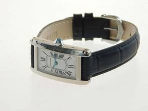 Thumbnail von Cartier Tank Américaine Damenuhr18 Kt Weißgold plus kleinen Cartier Service 04 2026