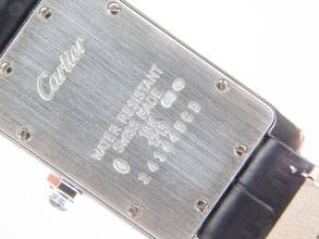 Thumbnail von Cartier Tank Américaine Damenuhr18 Kt Weißgold plus kleinen Cartier Service 04 2026