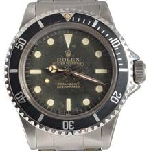 Thumbnail von Rolex Submariner (No Date) 5513 Eagle Beak underline gilt dial 1962 Full Set