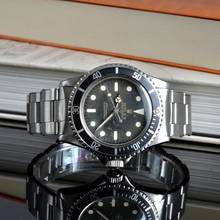 Thumbnail von Rolex Submariner (No Date) 5513 Eagle Beak underline gilt dial 1962 Full Set