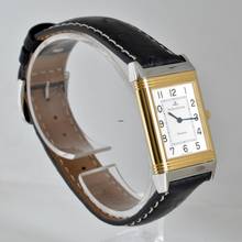 Thumbnail von Jaeger-LeCoultre Reverso Classique Classic 250.5.08 Silberzifferblatt, Stahl und Gold, Komplettset