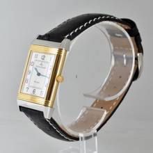 Thumbnail von Jaeger-LeCoultre Reverso Classique Classic 250.5.08 Silberzifferblatt, Stahl und Gold, Komplettset
