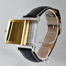 Thumbnail von Jaeger-LeCoultre Reverso Classique Classic 250.5.08 Silberzifferblatt, Stahl und Gold, Komplettset