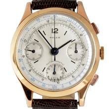 Thumbnail von Rolex Chronograph oversized 3330 Antimagnetic Roségold 18KT 1937