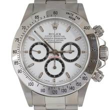 Thumbnail von Rolex Daytona 16520 S49 Series white tritium dial Full Set TOP Condition